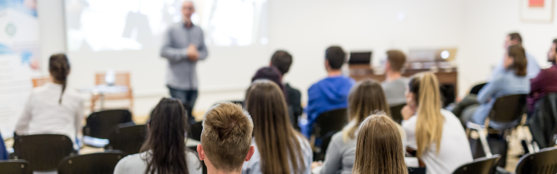 Classroom full of students